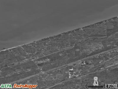 Zip code 46301 satellite photo by USGS