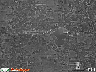 Zip code 46303 satellite photo by USGS