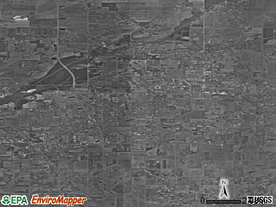 Zip code 46310 satellite photo by USGS
