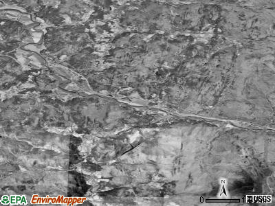Zip code 05477 satellite photo by USGS