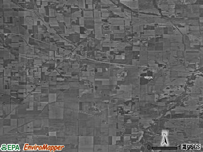 Zip code 46340 satellite photo by USGS