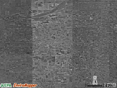 Zip code 46366 satellite photo by USGS