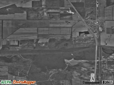 Zip code 46376 satellite photo by USGS