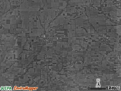 Zip code 46390 satellite photo by USGS