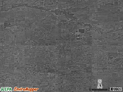 Zip code 46392 satellite photo by USGS