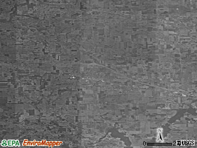 Zip code 46504 satellite photo by USGS