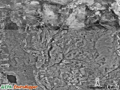 Zip code 05487 satellite photo by USGS