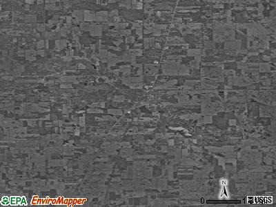 Zip code 46536 satellite photo by USGS