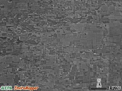 Zip code 46552 satellite photo by USGS