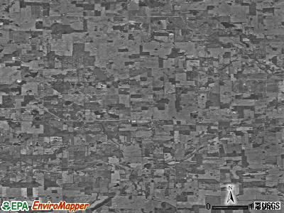 Zip code 46730 satellite photo by USGS