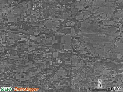 Zip code 46746 satellite photo by USGS