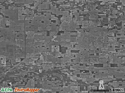 Zip code 46770 satellite photo by USGS