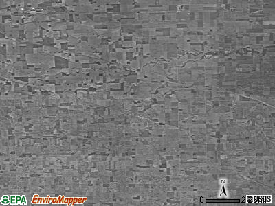 Zip code 46773 satellite photo by USGS