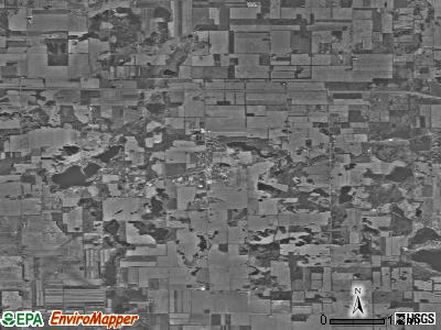 Zip code 46776 satellite photo by USGS
