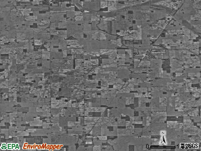 Zip code 46781 satellite photo by USGS