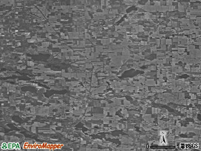 Zip code 46795 satellite photo by USGS