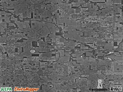 Zip code 46919 satellite photo by USGS