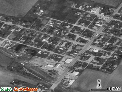 Zip code 46931 satellite photo by USGS
