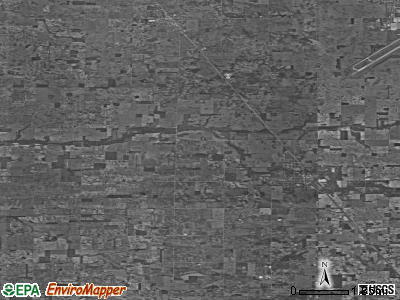 Zip code 46932 satellite photo by USGS