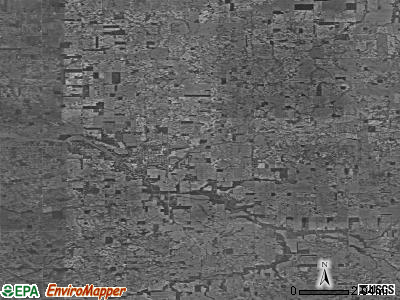 Zip code 46936 satellite photo by USGS