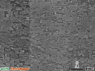 Zip code 46940 satellite photo by USGS