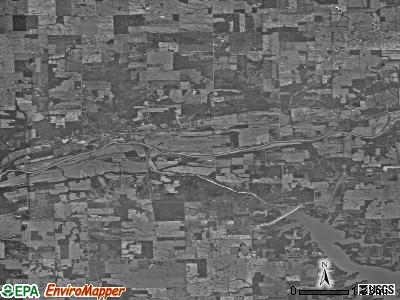 Zip code 46941 satellite photo by USGS