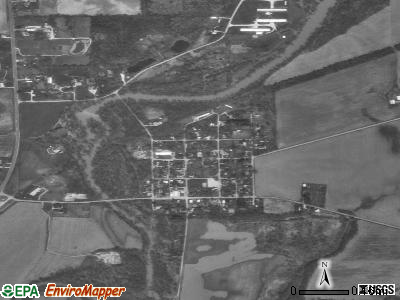 Zip code 46946 satellite photo by USGS
