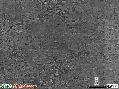 Zip code 46985 satellite photo by USGS