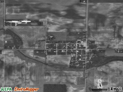 Zip code 46998 satellite photo by USGS