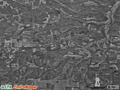 Zip code 47036 satellite photo by USGS