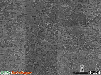 Zip code 47042 satellite photo by USGS
