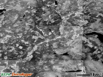 Zip code 05658 satellite photo by USGS