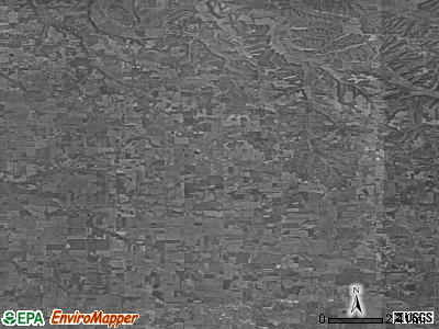 Zip code 47108 satellite photo by USGS
