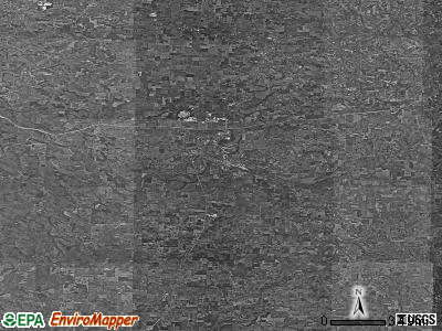 Zip code 47112 satellite photo by USGS