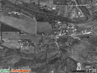 Zip code 47114 satellite photo by USGS