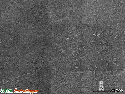 Zip code 47118 satellite photo by USGS