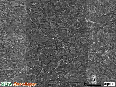 Zip code 47122 satellite photo by USGS