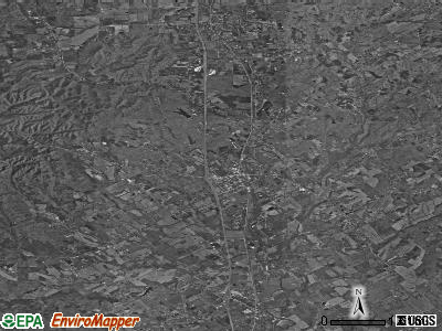 Zip code 47126 satellite photo by USGS