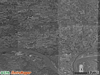 Zip code 47135 satellite photo by USGS