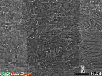 Zip code 47136 satellite photo by USGS