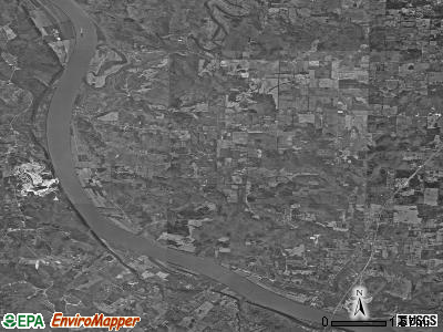 Zip code 47142 satellite photo by USGS
