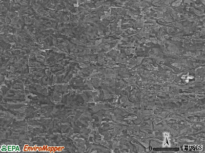 Zip code 47145 satellite photo by USGS