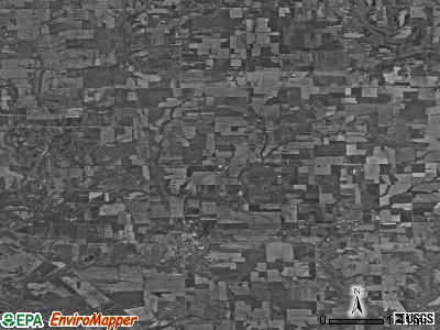 Zip code 47147 satellite photo by USGS