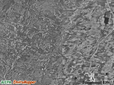 Zip code 05663 satellite photo by USGS