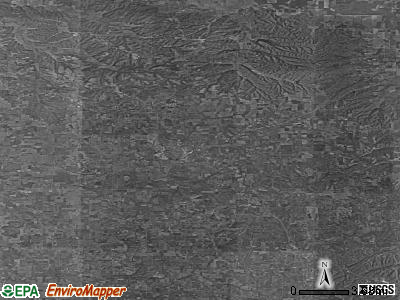 Zip code 47167 satellite photo by USGS