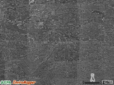 Zip code 47170 satellite photo by USGS