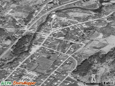 Zip code 05664 satellite photo by USGS