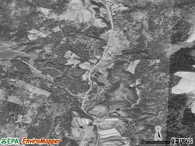 Zip code 05666 satellite photo by USGS
