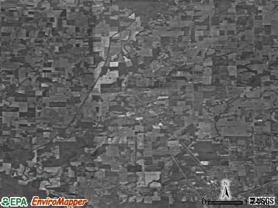 Zip code 47229 satellite photo by USGS