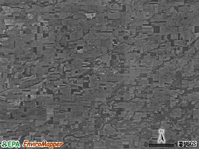 Zip code 47246 satellite photo by USGS